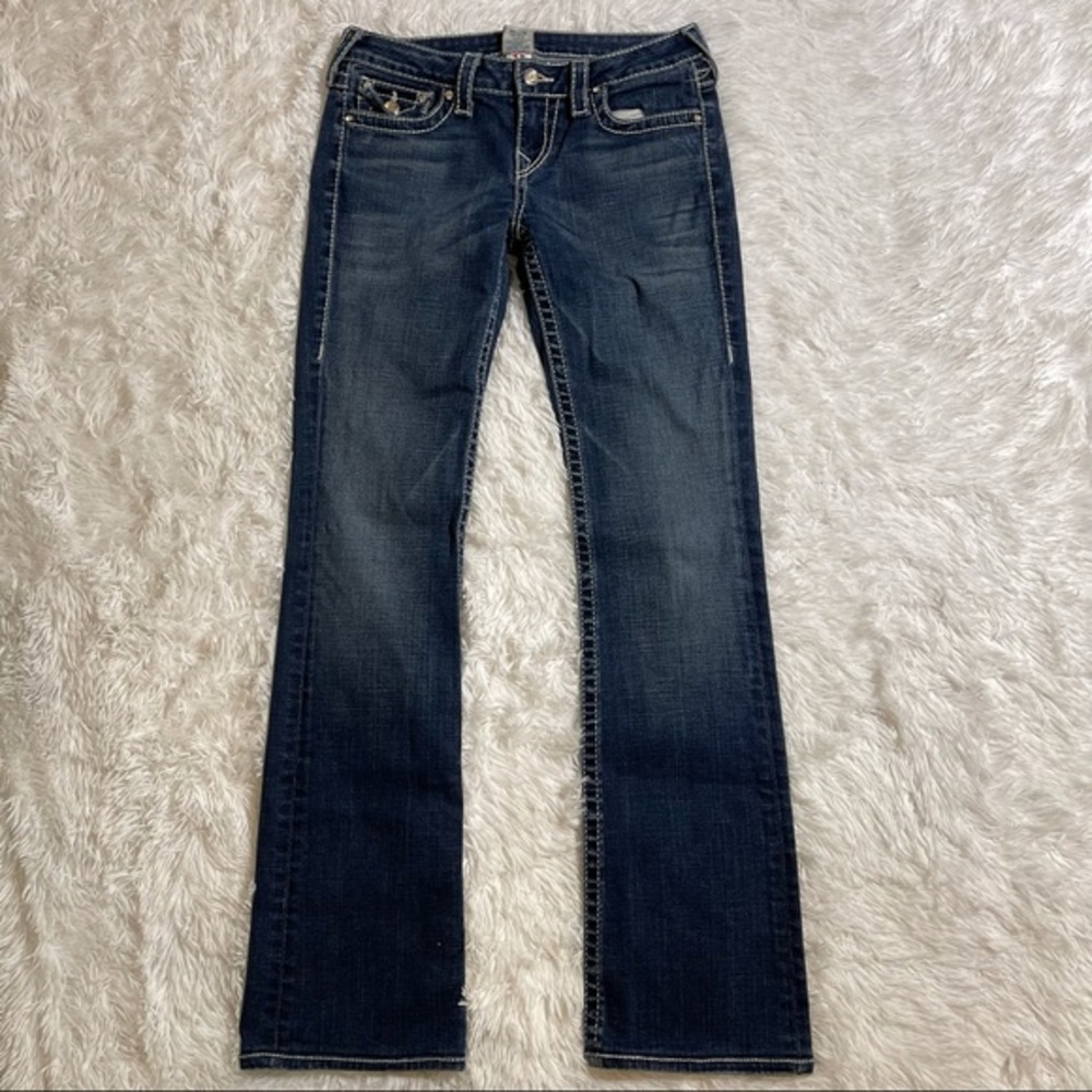 True Religion Disco Becky Big T Blue Jeans